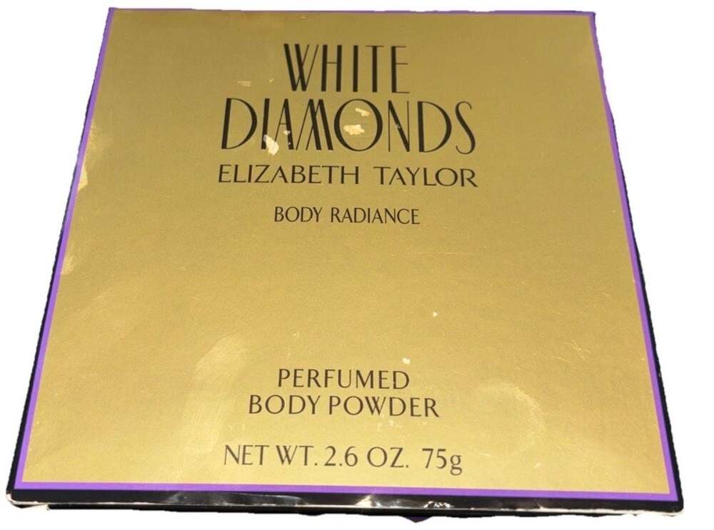 Elizabeth Taylor White Diamonds Perfumed Body Powder 2.6 oz